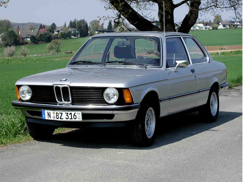 BMW E21 - первая Трешка.